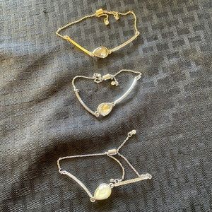 Premier Designs love to shine triple bracelet set